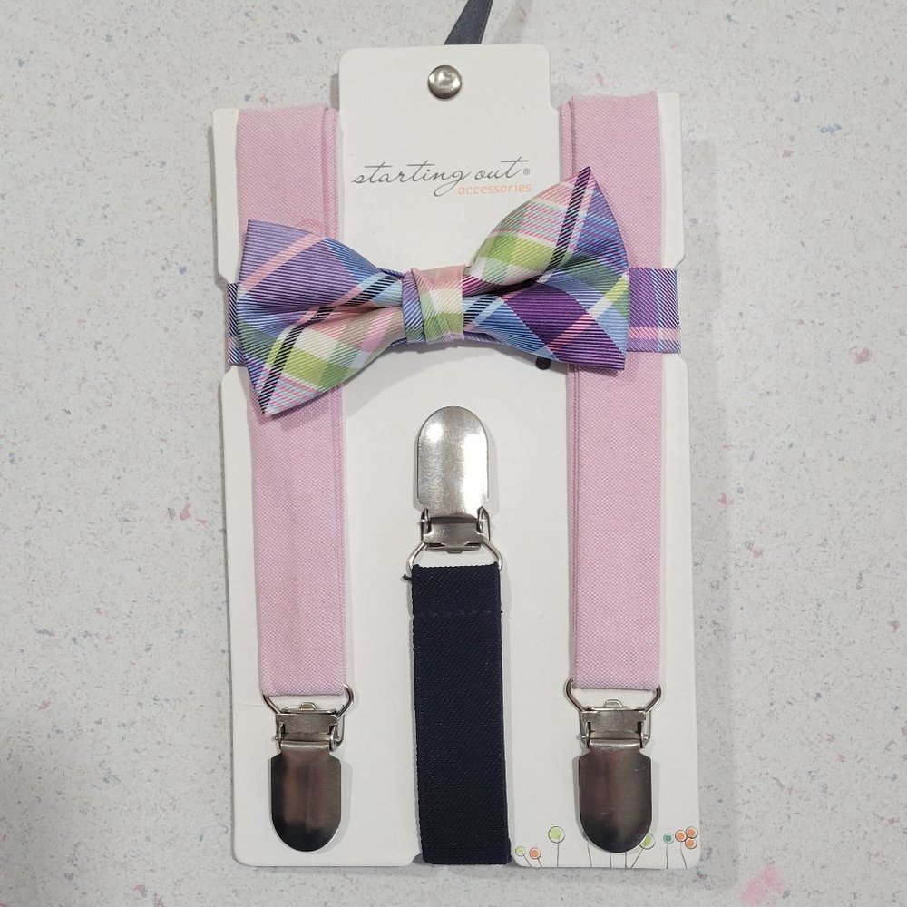 Starting Out Suspenders/Tie Set - NWT